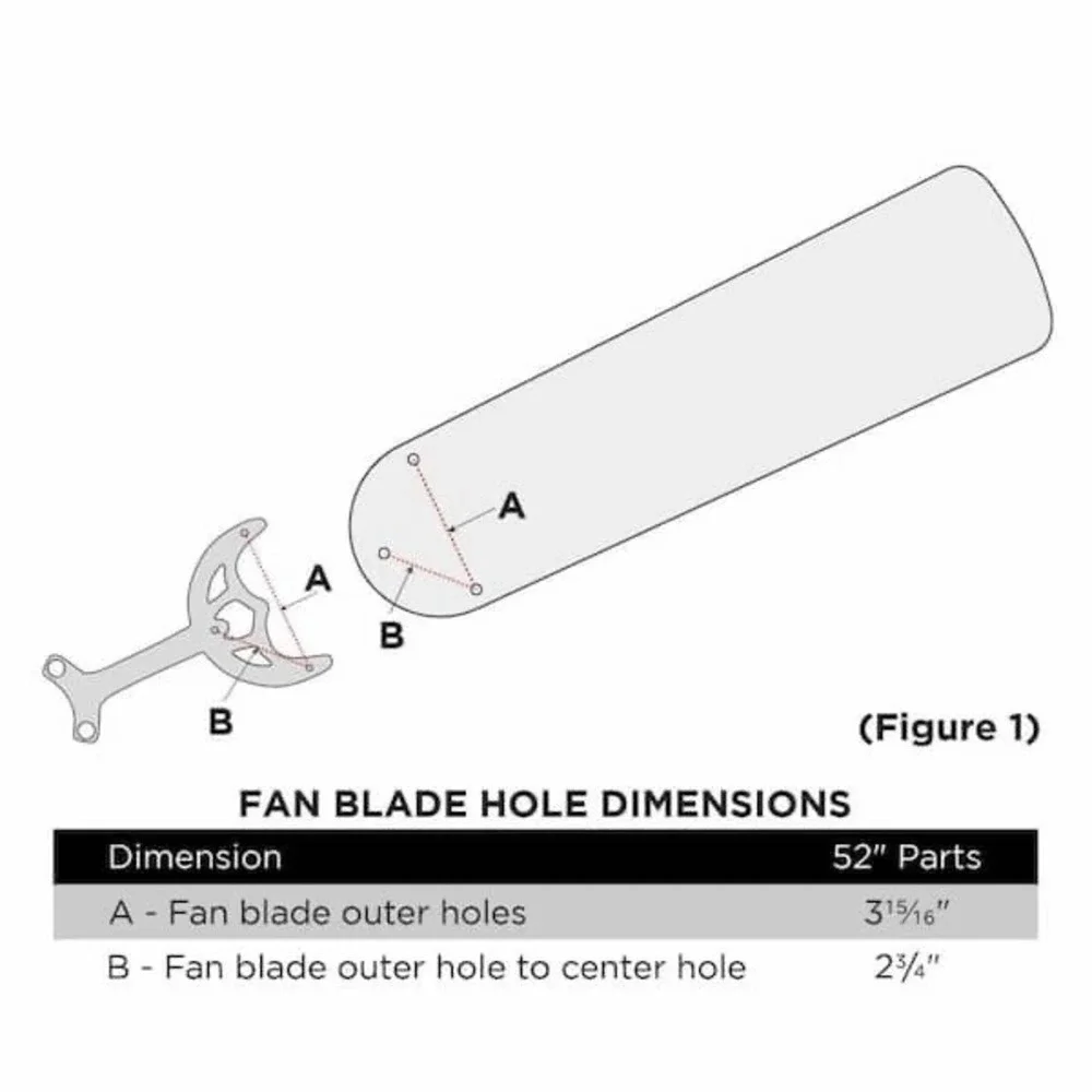 White Outdoor Replacement Blades for 52 in. Ceiling Fans (5-Pack)